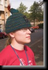 crw_5536-01 * Testing Risto Isomäki's GoH present: a solar powered propeller knitted hat. Useful! * Testing Risto Isomäki's GoH present: a solar powered propeller knitted hat. Useful! * 1878 x 2817 * (1.26MB)