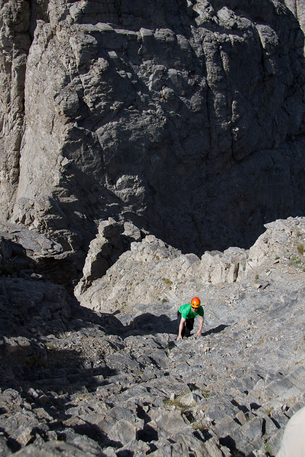 Sami showing his scrambling skillz